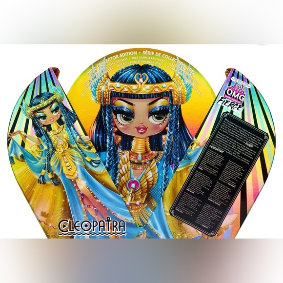 L.O.L. Surprise O.M.G. Fierce Limited Edition Collector Cleopatra Doll - Picture 4 of 11